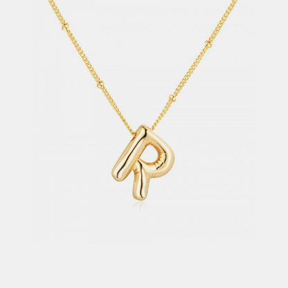 Initial Letter Pendant Necklace - RTS Collaborative