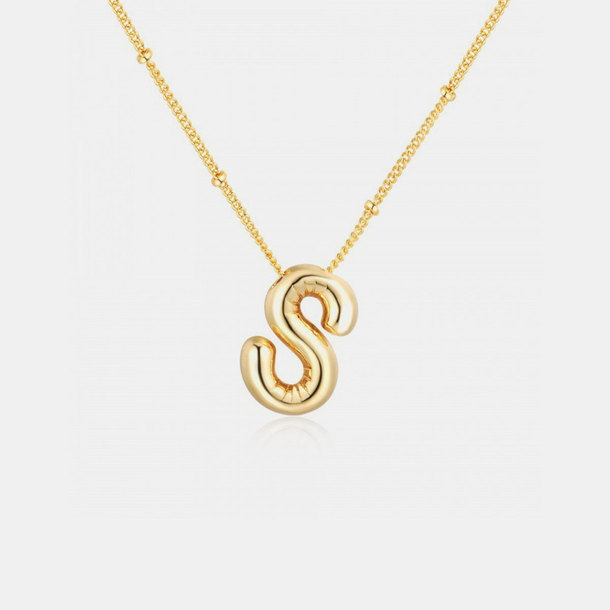 Initial Letter Pendant Necklace - RTS Collaborative